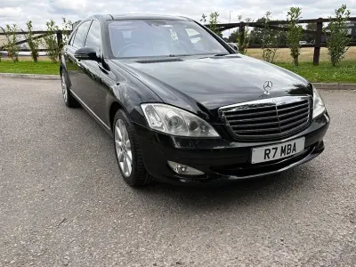 Used Mercedes S500L 2007 Black Sedan
