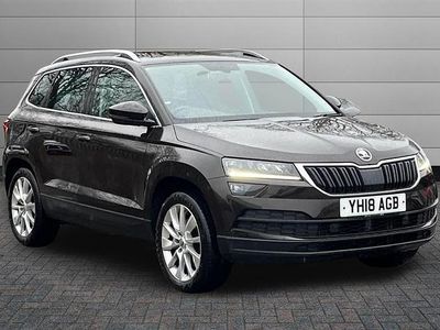 Magnetic brown Used 2018 Skoda Karoq SE L SUV | £11,290 (Fair price)