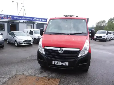 Used Vauxhall Movano 2018 Red MPV