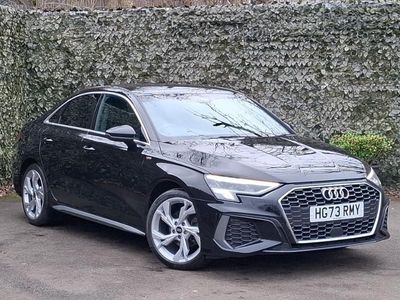Used Audi A3 S-Line 150 HP (110 kW) 2023 Black Sedan