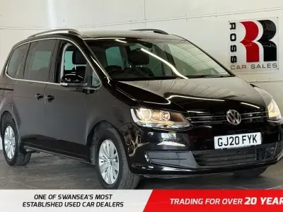 Usado VW Sharan SE 150 HP (110 kW) 2020 Preto Monovolume