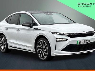 Used Skoda Enyaq iV SportLine 210 kW (286 HP) 2025 White SUV