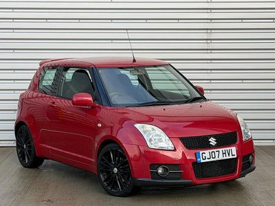 Red Used 2007 Suzuki Swift Sport Hatchback | £1,495 (Fair price)