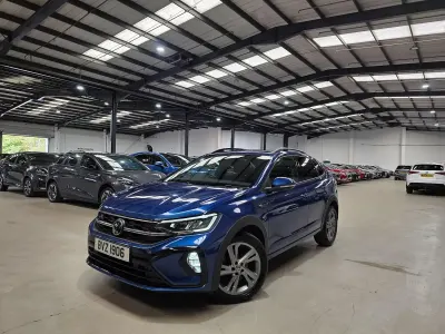 Used VW Taigo R-line 110 HP (80 kW) 2024 Blue SUV