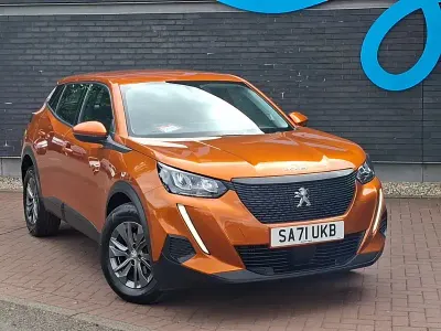 Used Peugeot 2008 Active Premium 101 HP (74 kW) 2021 Orange SUV