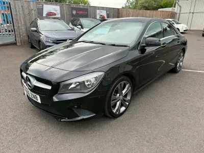 Used Mercedes CLA180 122 HP (89 kW) 2016 Black Sedan