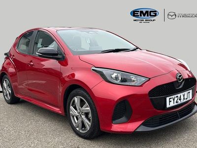 Red Used 2024 Mazda 2 Exclusive-Line Hatchback | £16,753 (Fair price)