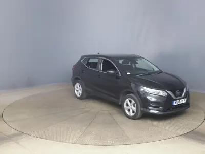 Used Nissan Qashqai Acenta 108 HP (79 kW) 2018 Black SUV