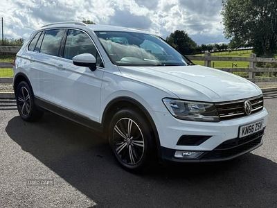 White Used 2016 VW Tiguan SE SUV | £12,950 (Fair price)