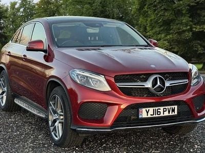 Red Used 2016 Mercedes GLE350 AMG line Coupe | £23,250 (Good price)