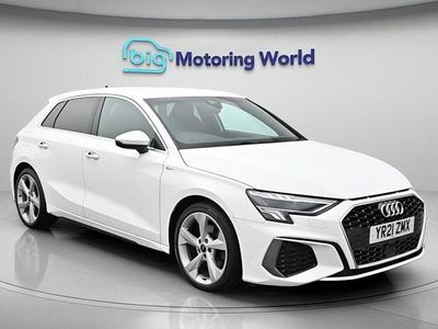 Used Audi A3 Sportback S-Line 110 HP (80 kW) 2021 White Hatchback