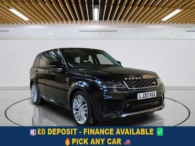 Black Used 2020 Land Rover Range Rover Sport HSE SUV | £24,949 (Super price)