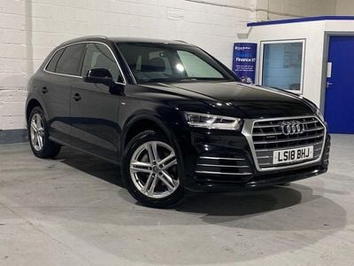 Black Used 2018 Audi Q5 S-Line SUV | £15,250 (Good price)