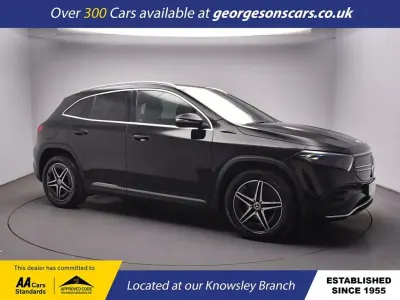 Used Mercedes EQA250+ AMG line 139 kW (190 HP) 2022 Black SUV