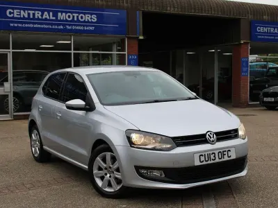 Begagnad VW Polo Match 85 HK (62 kW) 2013 Silver Halvkombi