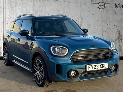 Island blue Used 2023 Mini Cooper Countryman Exclusive SUV | £24,735 (A bit pricey)