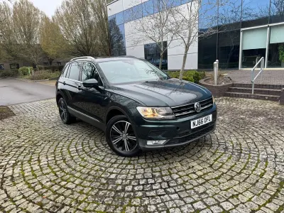 Used VW Tiguan SE 150 HP (110 kW) 2016 Green SUV