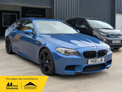Used BMW M5 Competition Edition 560 HP (411 kW) 2016 Blue Sedan