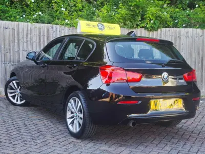 Used BMW 118 Sport Line 2018 Black Hatchback