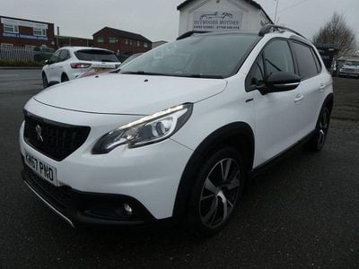 White Used 2017 Peugeot 2008 GT-line SUV | £6,990 (Fair price)