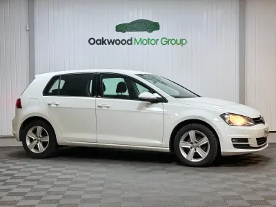 Used VW Golf VII Match 2015 White Hatchback