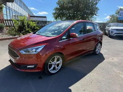 Used Ford C-MAX Titanium X 120 HP (88 kW) 2015 Red MPV