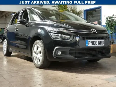 Używany Citroën C4 Picasso Touch 100 KM (73 kW) 2016 Czarny Minivan