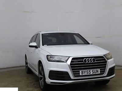 White Used 2015 Audi Q7 S-Line SUV | £17,699