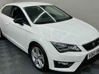 Used Seat Leon FR 150 HP (110 kW) 2013 White Hatchback
