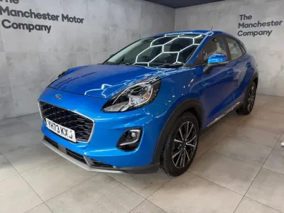 Begagnad Ford Puma Titanium 125 HK (91 kW) 2024 Blå SUV