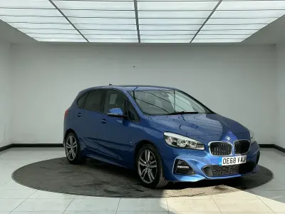 Used BMW 218 M Sport 148 HP (108 kW) 2018 Blue Hatchback