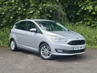 Used Ford C-MAX Zetec 120 HP (88 kW) 2016 Silver MPV