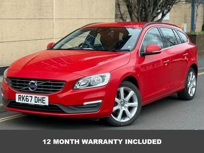 Used Volvo V60 SE 190 HP (139 kW) 2017 Red Estate