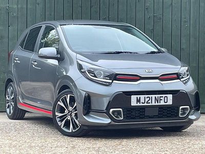 Grey Used 2021 Kia Picanto GT-Line Hatchback | £10,750 (Fair price)