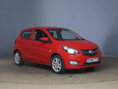 Used Vauxhall Viva 75 HP (55 kW) 2016 Red Hatchback