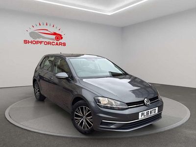Used VW Golf VII SE 125 HP (91 kW) 2018 Grey Hatchback