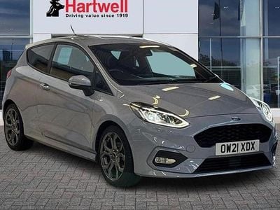 Blue Used 2021 Ford Fiesta ST-Line Hatchback | £11,499 (Fair price)
