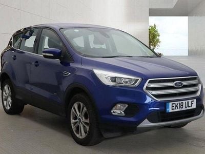 Used Ford Kuga Titanium 182 HP (133 kW) 2018 Blue SUV