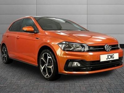 Orange Used 2020 VW Polo R-line Hatchback | £14,900 (Fair price)