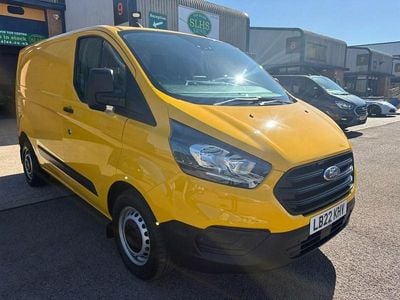 Used Ford Transit Custom S 130 HP (95 kW) 2022 Yellow Van
