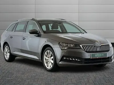 Used Skoda Superb SE Technology 150 HP (110 kW) 2023 Graphite grey Estate