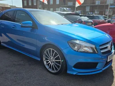 Used Mercedes A200 AMG 2014 Blue Hatchback