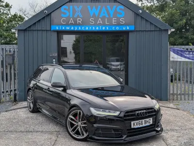 Used Audi A6 Black Edition 190 HP (139 kW) 2016 Black Estate