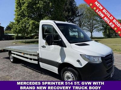 Used Mercedes Sprinter 141 HP (103 kW) 2021 White Van
