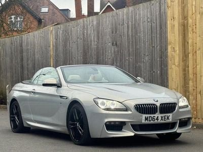 Used BMW 640 Cabriolet M Sport 2015 Yellow/silver Cabriolet