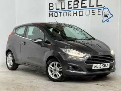 Used Ford Fiesta Zetec 2015 Grey Hatchback
