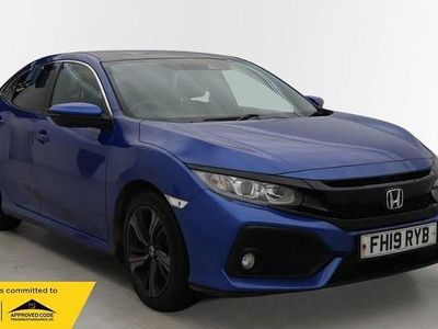 Used Honda Civic EX 120 HP (88 kW) 2019 Blue Hatchback