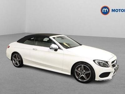Used Mercedes C250 AMG Line Premium Plus 204 HP (150 kW) 2018 White Cabriolet