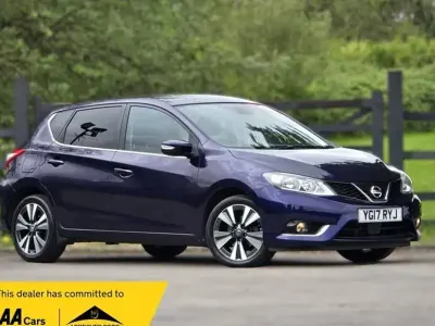 Używany Nissan Pulsar N-Connecta 115 KM (84 kW) 2017 Niebieski Hatchback