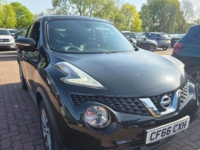 Used Nissan Juke N-Connecta 2017 Black pearl SUV